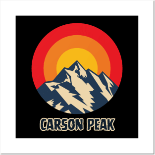 Carson Peak Posters and Art